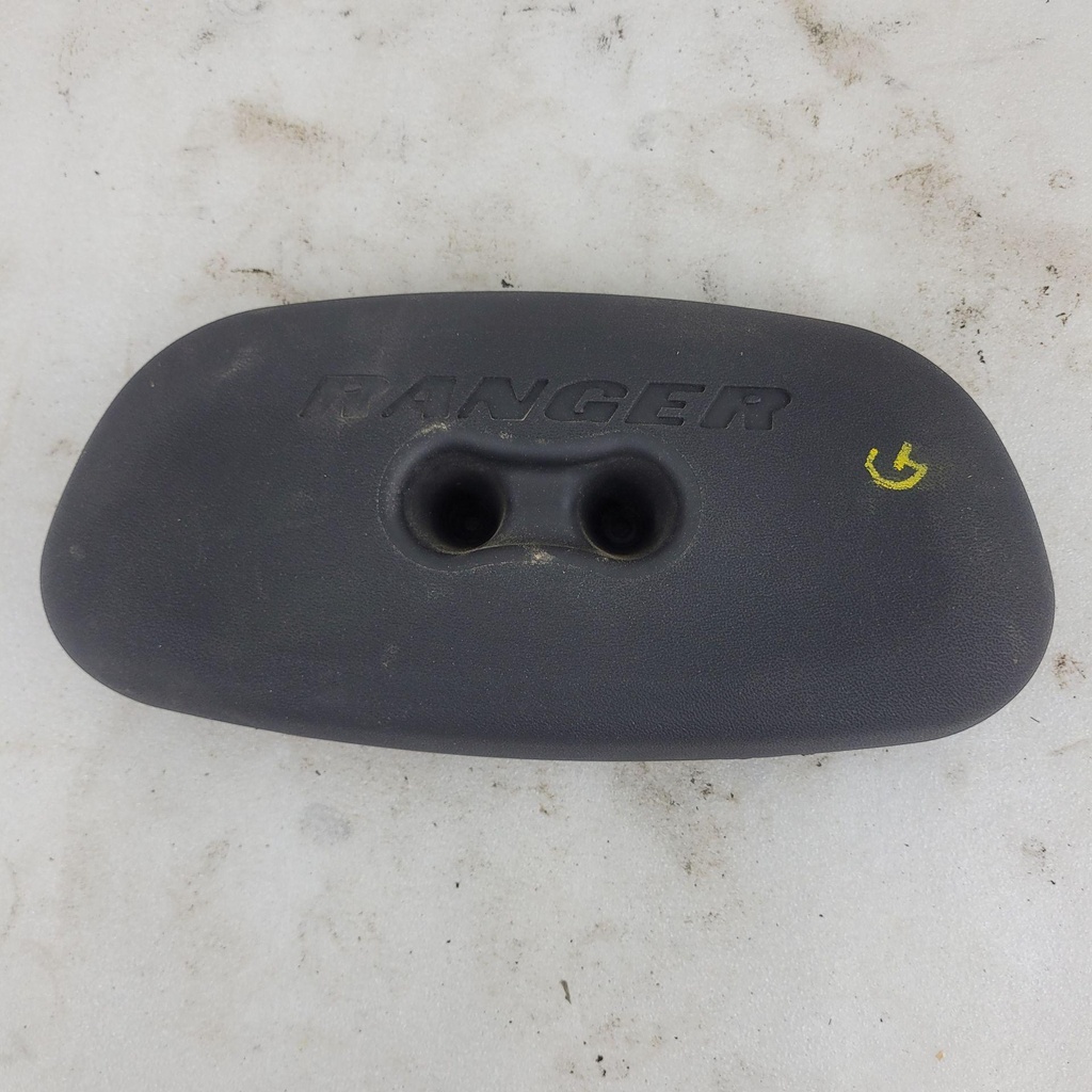 headrest, gloss black,