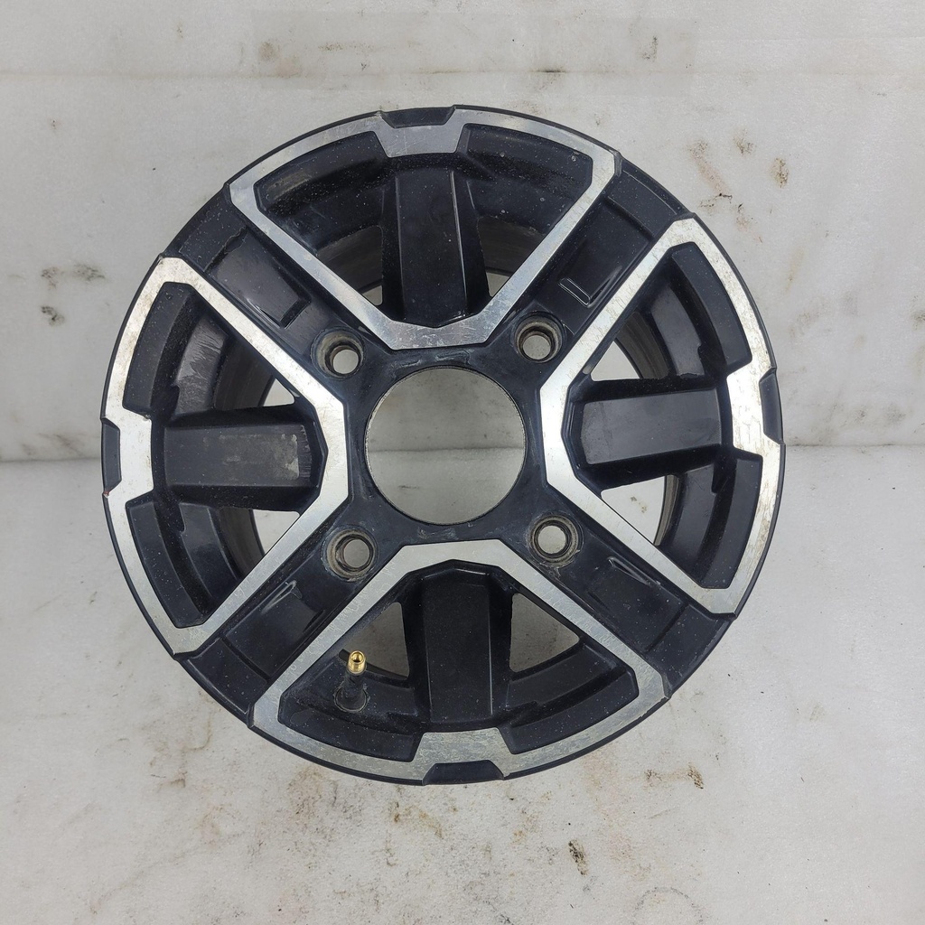 [1521628-067-001] wheel, rear, 12 x 8, gs blk (1521628-067-001)