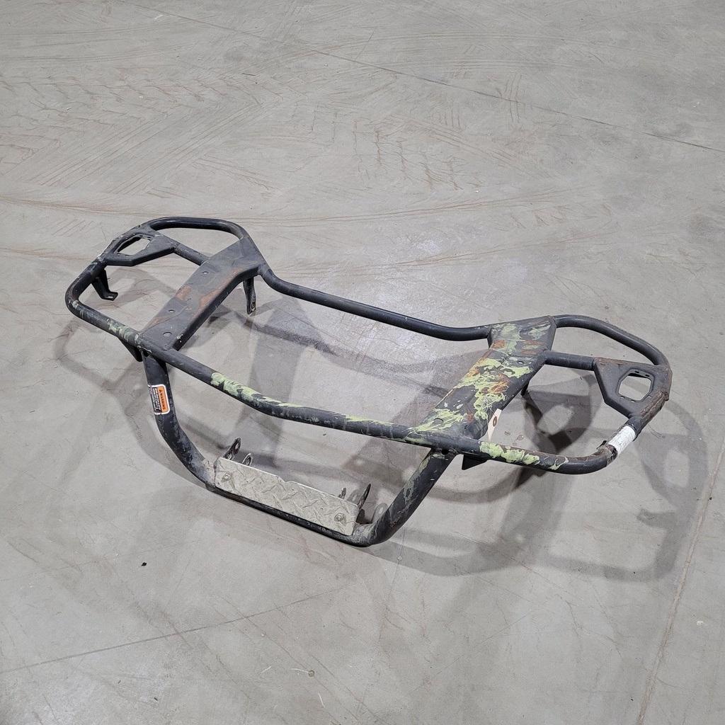 black, rear luggage rack