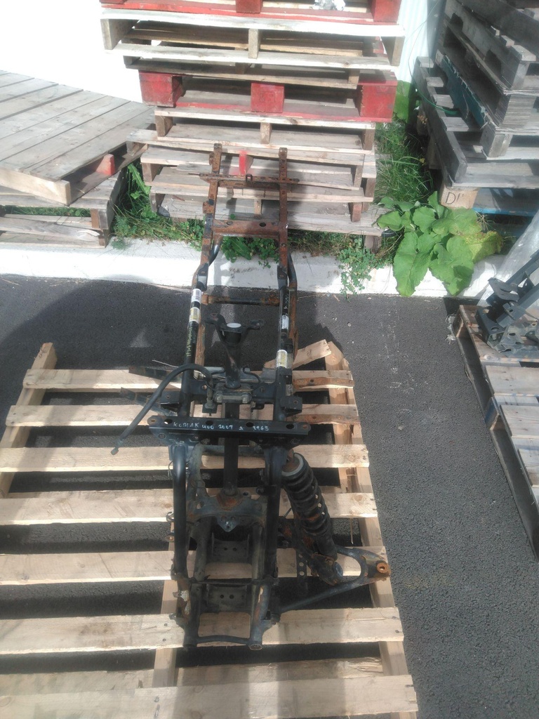 [1P1F11100000-004] Frame kodiak 400 2007