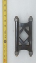 block, riser - 5.5" - black