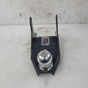 black, trailer hitch
