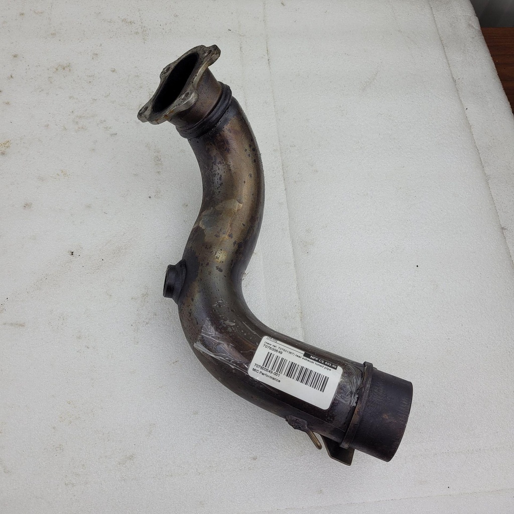 [707600649-001] (new ref. 707601367) rear exhaust tuned pipe (707600649-001)