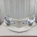 (new ref. 705006217) bumper cover, white pearl