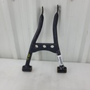 a-arm, rear lower - black - assembly