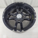 BLACK 14" FRONT RIM
