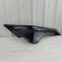 upper deco plate, rh headlight, nebula black nebula black