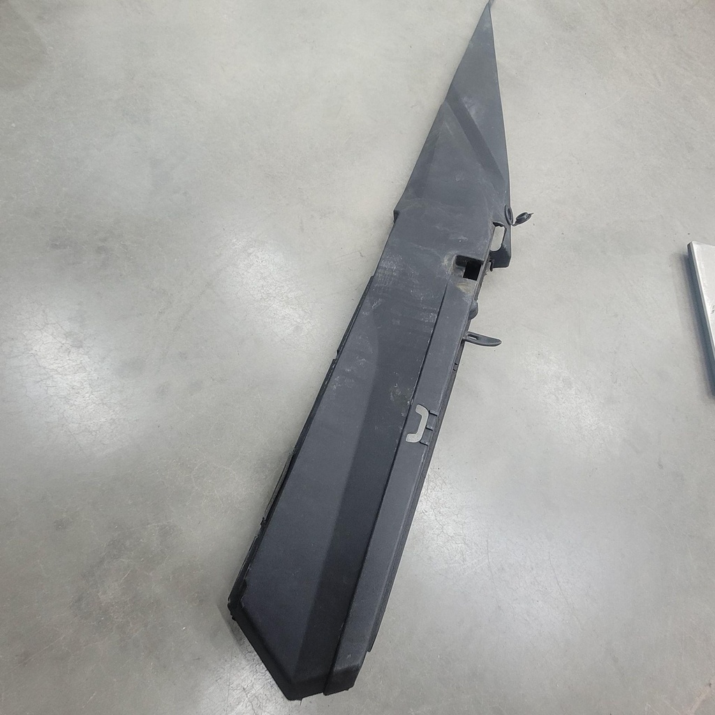 fascia, front rack - left - black