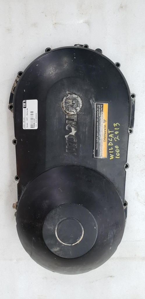 [0806-112-001] COVER,CVT,OUTSIDE,VTWIN-MACH (0806-112-001)