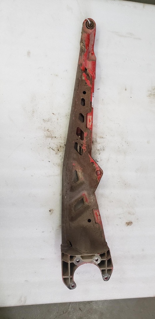 trail arm weld, left