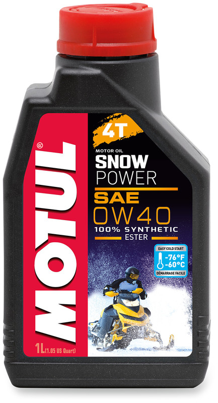 [10-620011] SNOWPOWER ESTER 4T 0W40 4L MOTUL