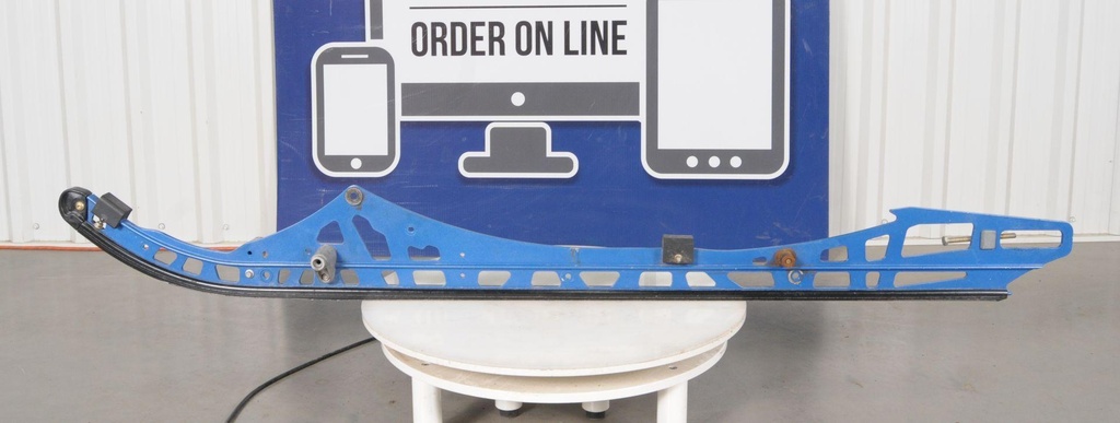 rail, formed - blue
