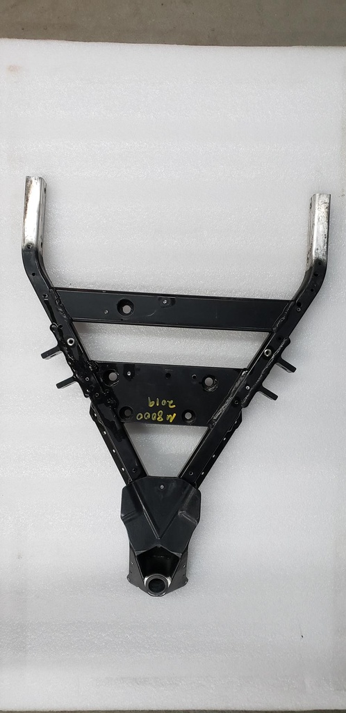 [3707-130-001] frame, front - lower w/bushings - black (3707-130-001)
