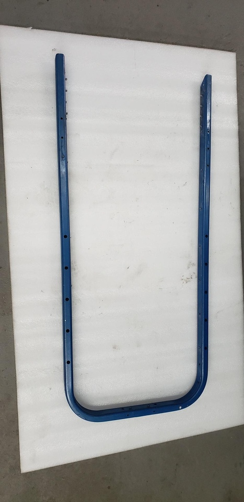 bumper, rear - blue