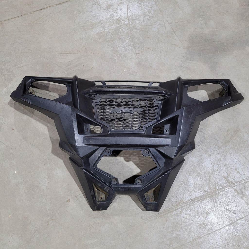 (new ref. 9999999) bumper assembly, front, gloss b