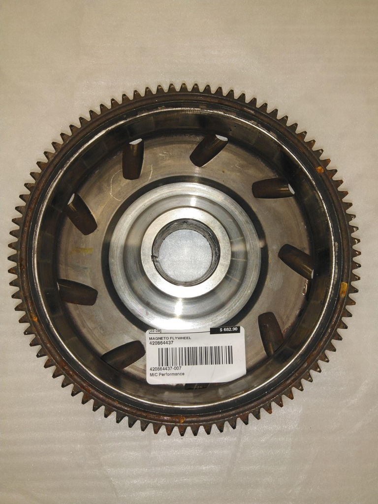 [420864437-001] (new ref. 420866048) magneto flywheel except shot (420864437-001)