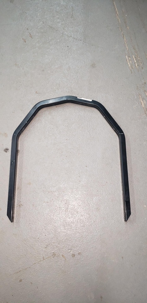 black front bumper