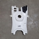 white, rear console