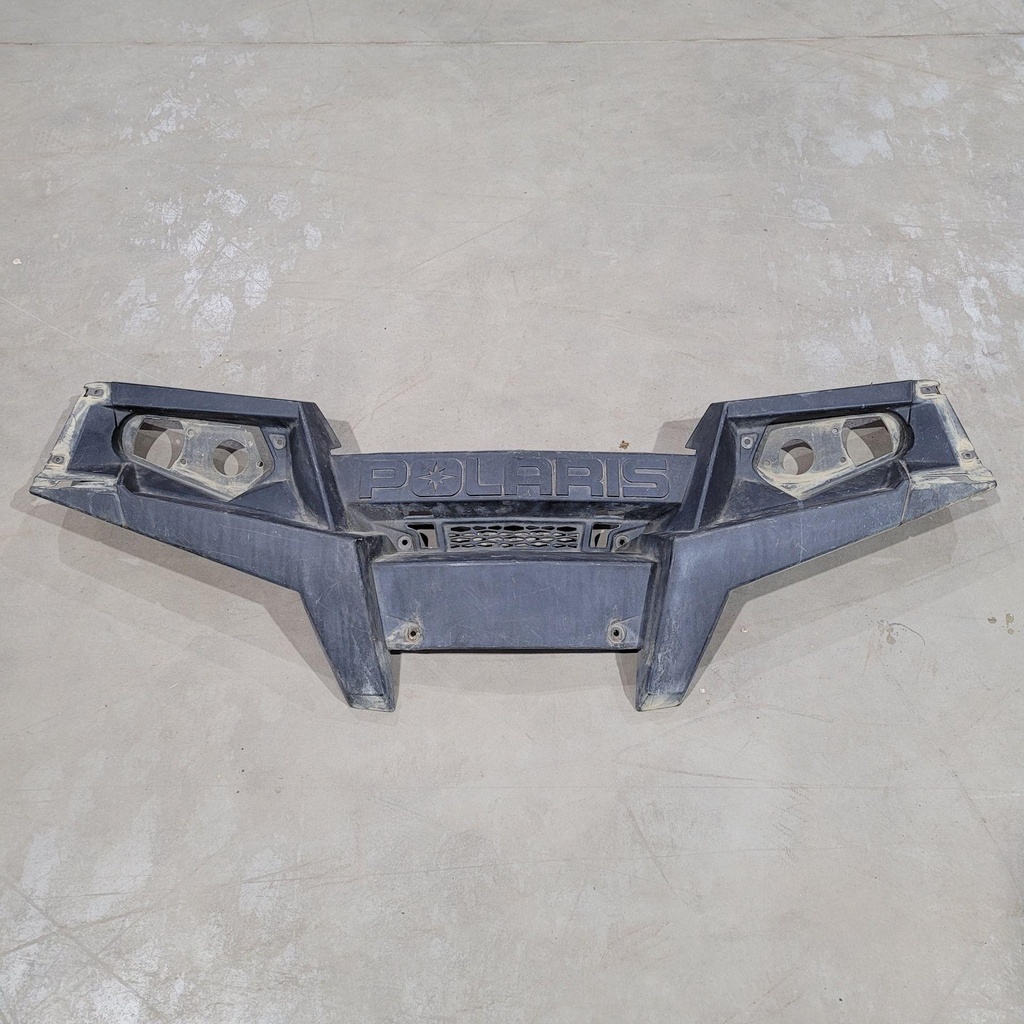 BUMPER BOX, REAR, GLOSS BLACK