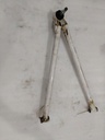 arm, front lower rh. (white) ur for dpbse